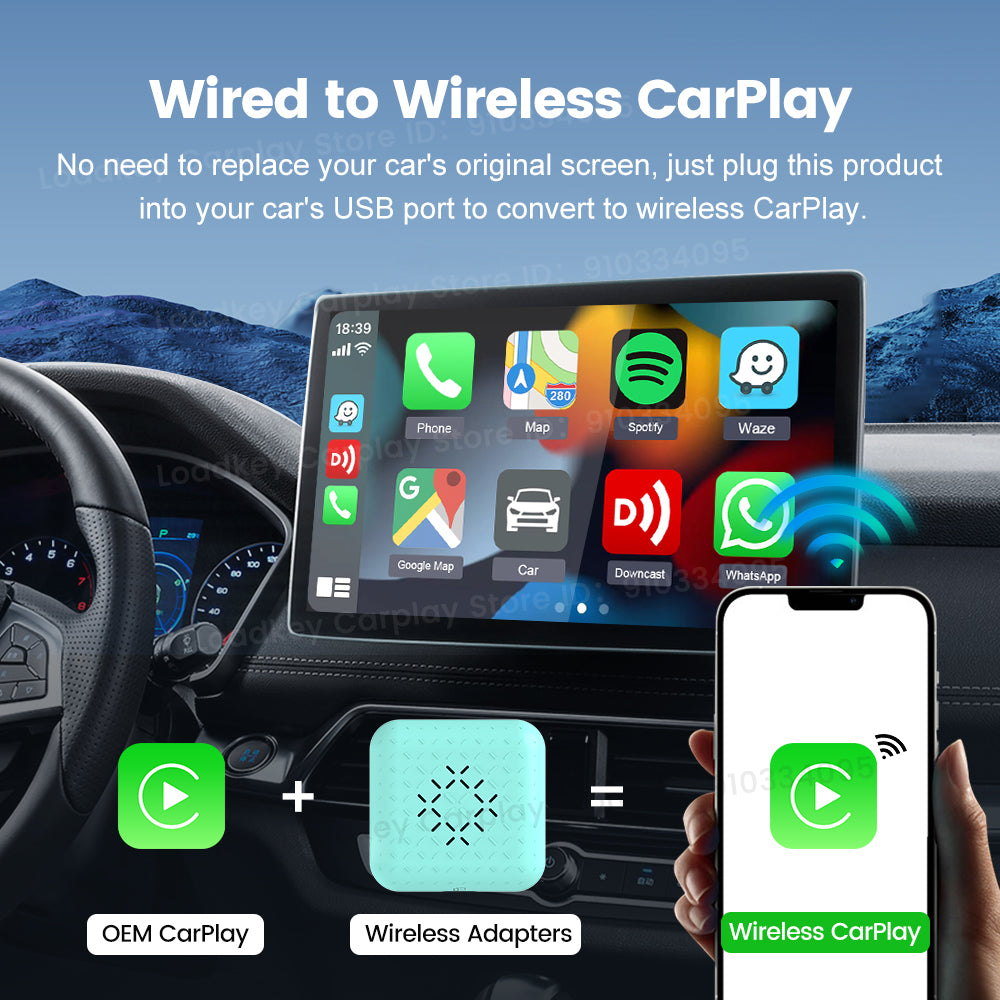 CarlinKit Wired CarPlay Dongle Android Auto for Car