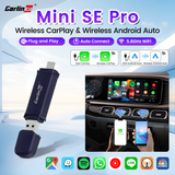 CarlinKit MINI SE Pro Wireless Adapter Smart Wireless CarPlay Android Auto USB Dongle WiFi Bluetooth Auto Connection OTA Upgrade