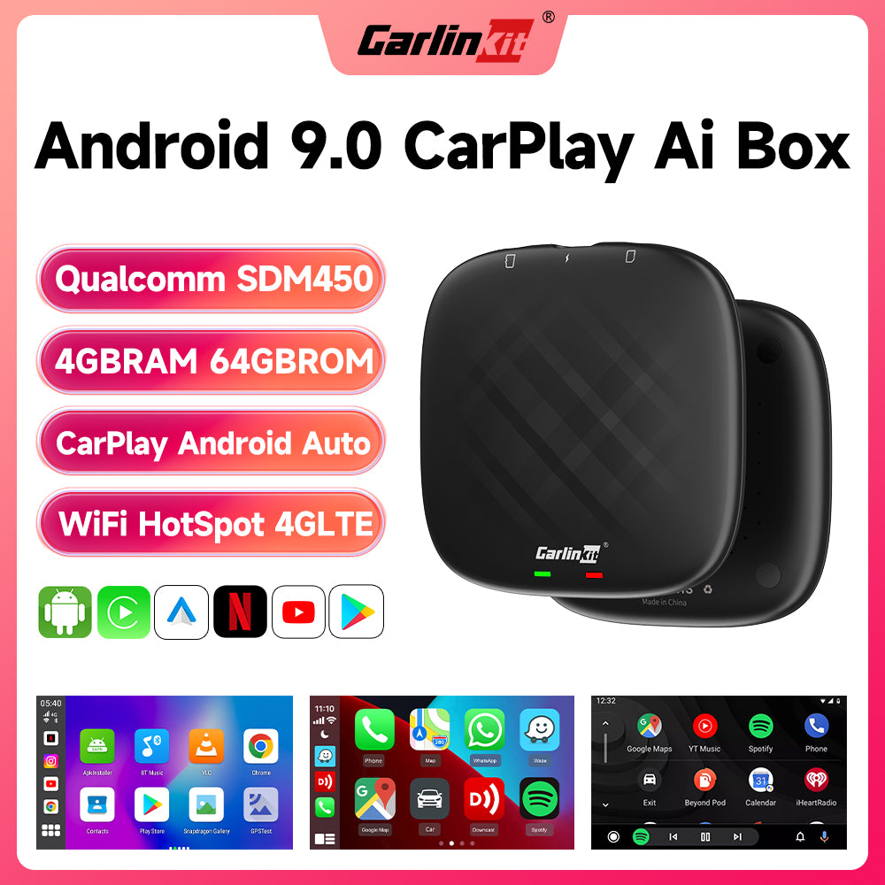 Carlinkit Ai Box Mini Wireless Android Auto Wireless CarPlay Android C –  Carlinkit Wireless CarPlay Official Store