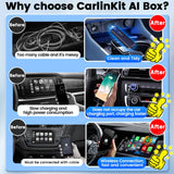 CarlinKit MINI SE Pro Wireless Adapter Smart Wireless CarPlay Android Auto USB Dongle WiFi Bluetooth Auto Connection OTA Upgrade