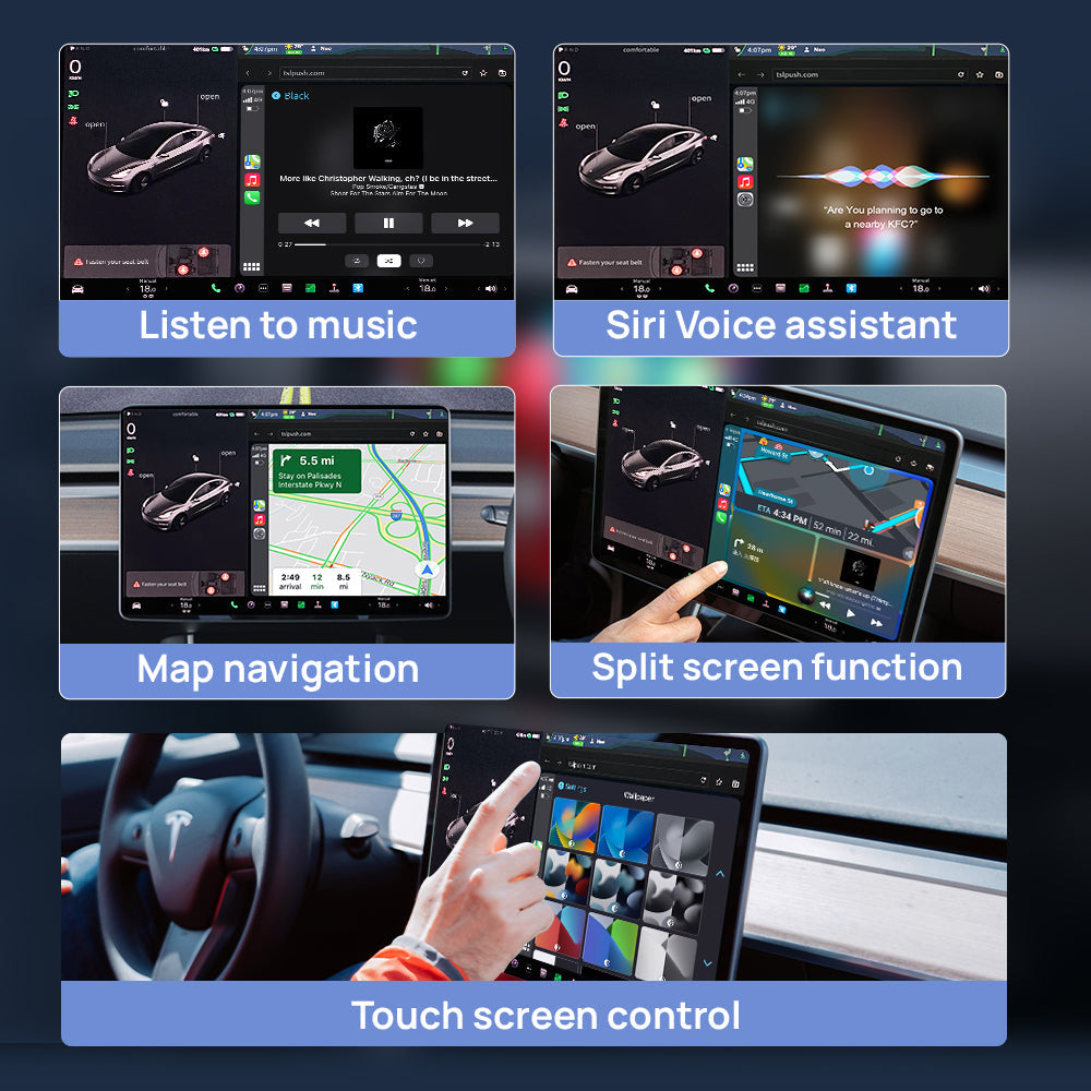 Adaptateur sans fil Apple Carplay Android Auto pour les