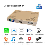 Carlinkit Wireless Auto Smart Box for Audi A4 S4 RS4 A5 S5 RS5 Q5 SQ5 NO-MMI 3G/3G+ 2009-2018 Support Carplay Android Auto