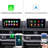 Carlinkit Wireless Auto Smart Box for Audi A4 S4 RS4 A5 S5 RS5 Q5 SQ5 NO-MMI 3G/3G+ 2009-2018 Support Carplay Android Auto