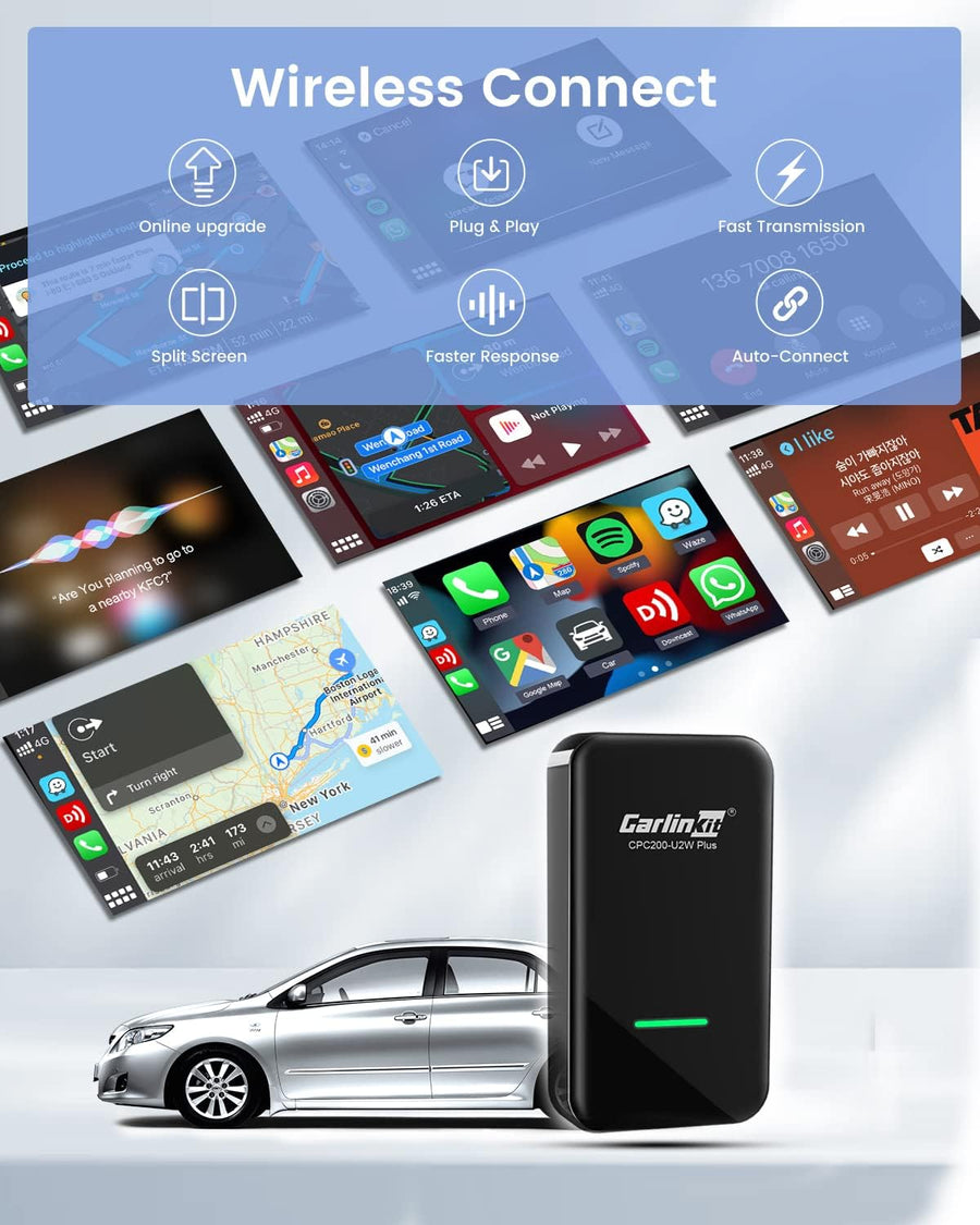 🔥🔥🔥carlinkit Carplay U2w 3 0 Wireless Carplay Adapter For Oem Factory